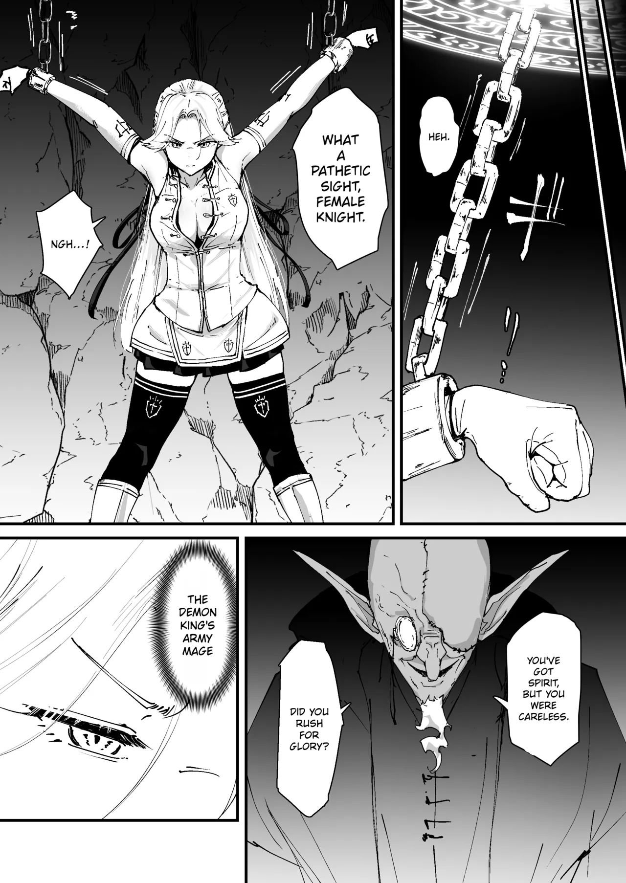 Watashi no Anal wa Yowakunai!! ~Onna Kishi-sama ga Anal Jelly ni Kussuru made...~ | My anus isn't weak!! - Página 8