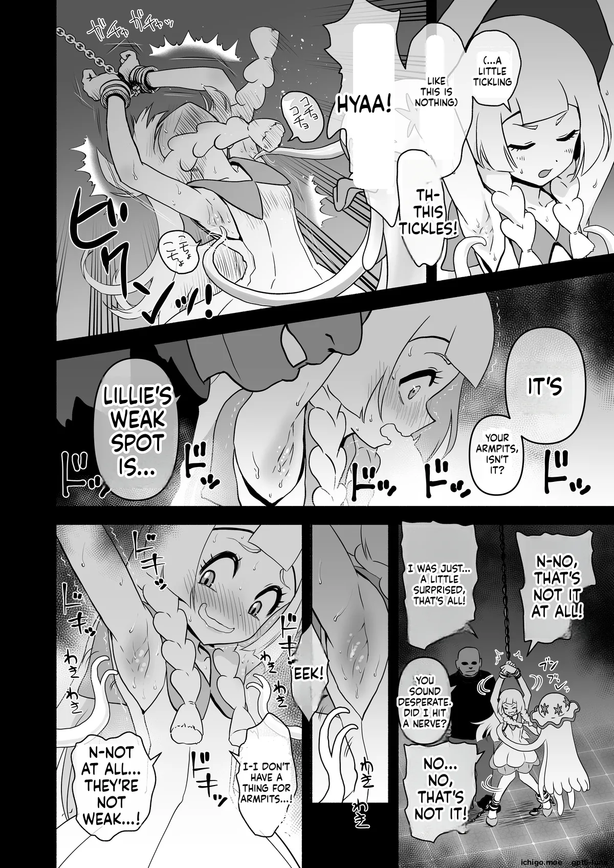 Lillie's Humiliating Armpit Tickling - Seite 2