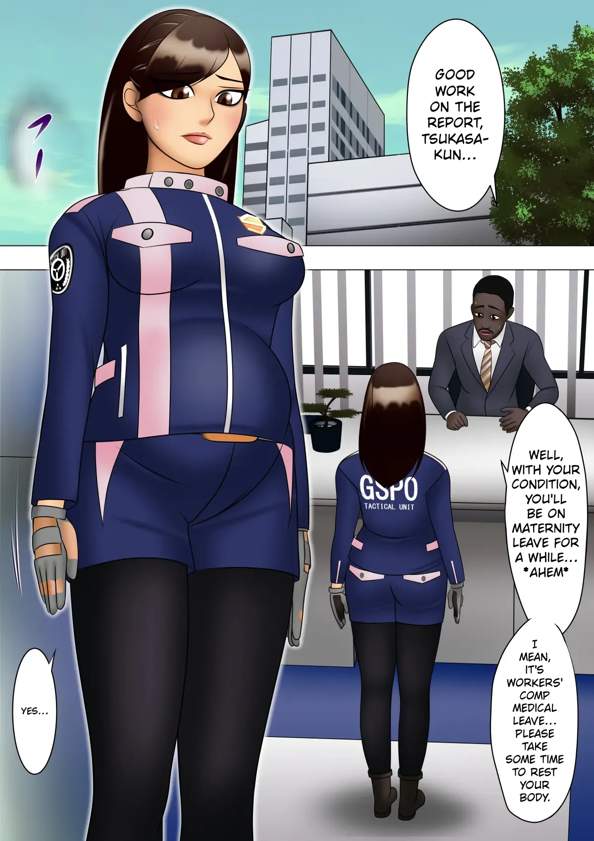 Haiboku Hiroin Henshin Dekinainode Bodi Peinto de Tatakattara Futsuu ni Maketa - Page 3