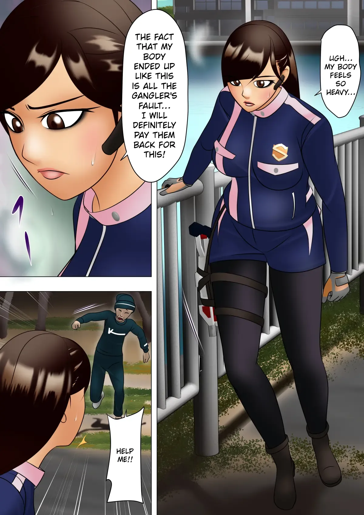 Haiboku Hiroin Henshin Dekinainode Bodi Peinto de Tatakattara Futsuu ni Maketa - Page 5