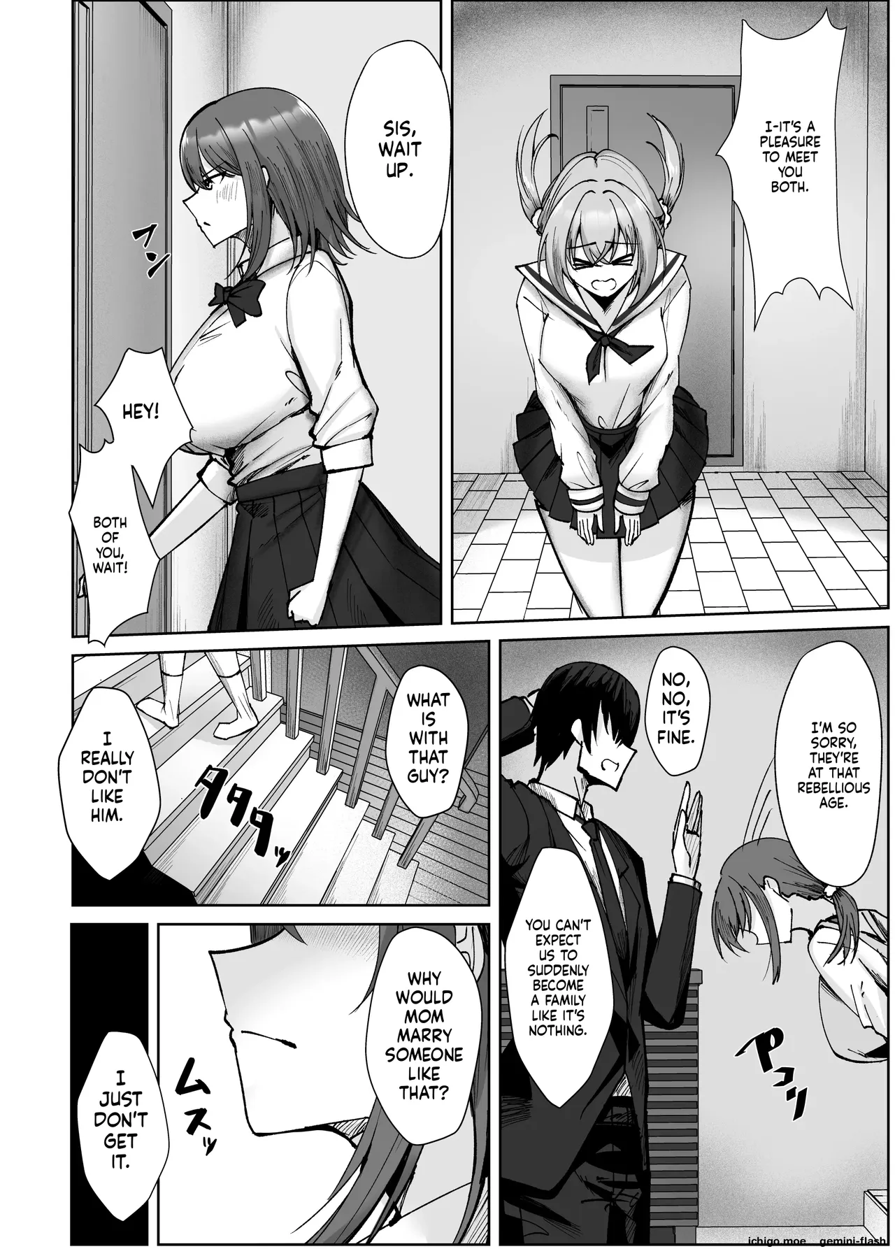 Sex Life with My Hated Stepfather: Nobody Told Me His Dick Was Bigger Than My Boyfriend's! - Page 3
