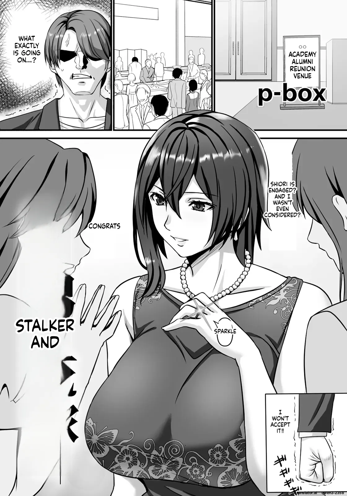 The Obsessive Man and the Bride - Pagina 1