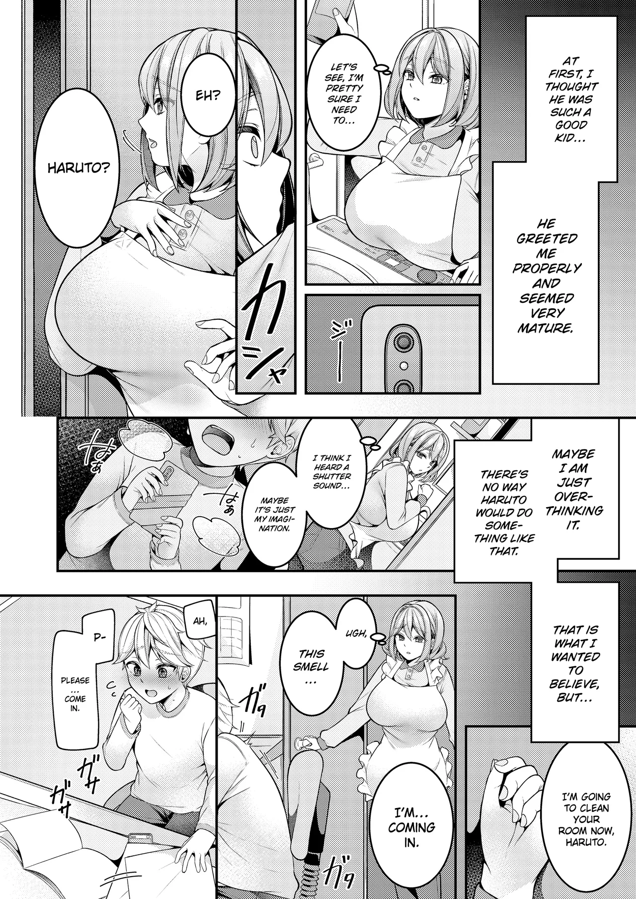 Kaseifu Mamma to Hatsu Sukebe ♥ | First Sex with Housekeeper ♥ - ページ 5