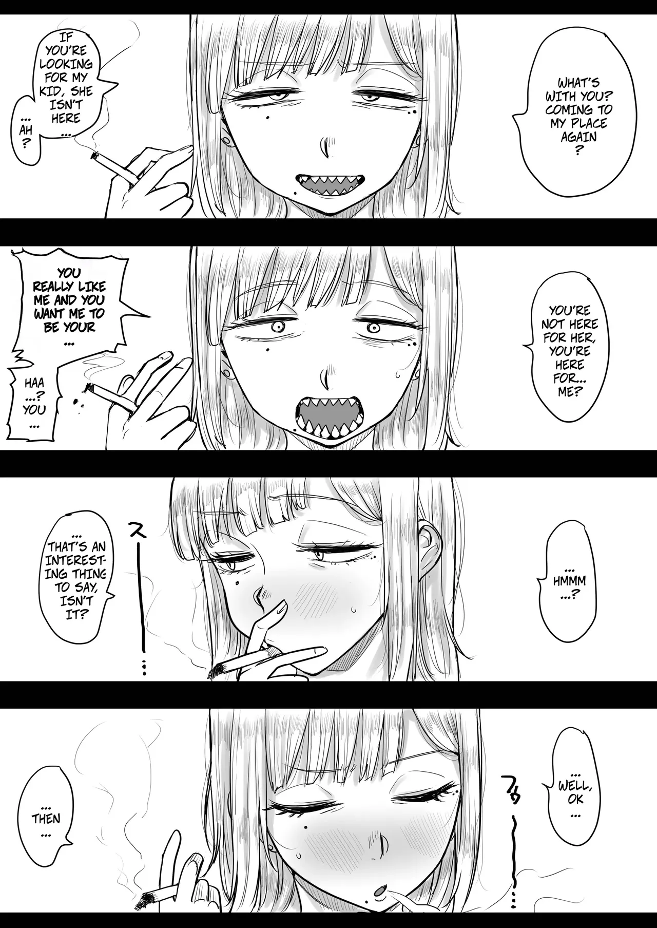 Gizaba de Kawaii Youko-san | Cute, Shark-toothed Yoko-san - ページ 3