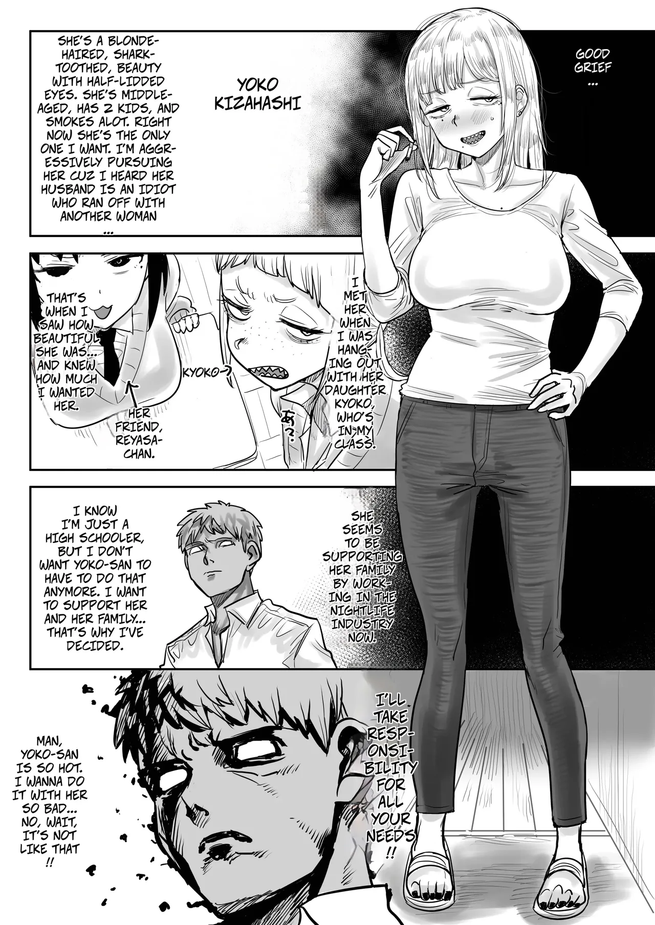 Gizaba de Kawaii Youko-san | Cute, Shark-toothed Yoko-san - ページ 5