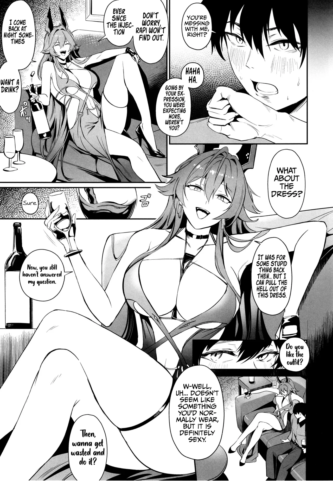 Red Hood to Mendan Suru | Meeting with Red Hood - ページ 6