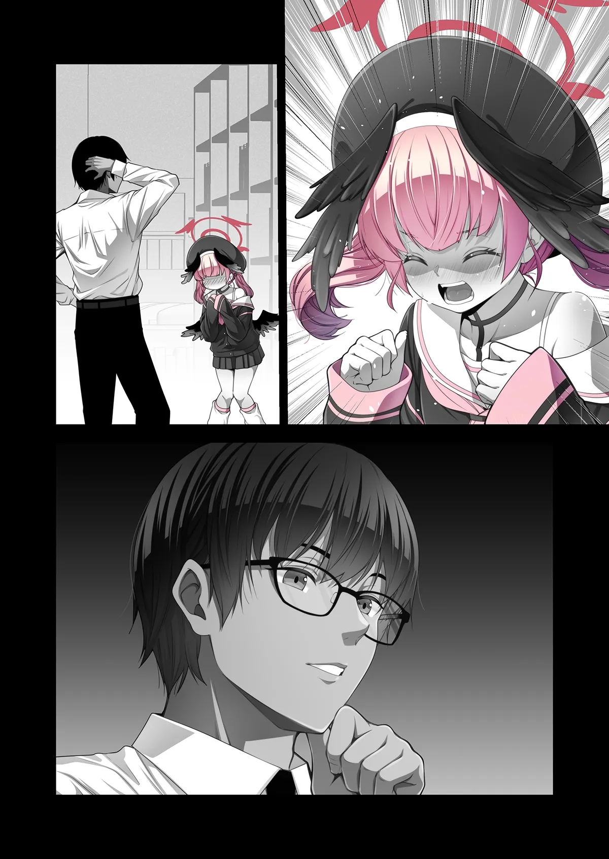 Futarikiri no Toshoshitsu nite - पृष्ठ 8