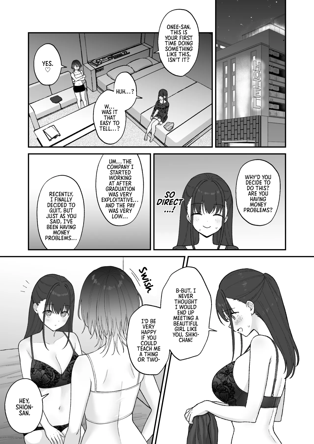 Oho-goe Koubi Do-hamari Onee-san ~Futanari Joshi Daisei Senyou Koki Ana~ | An Onee-san Gets Totally Hooked on Sex That Makes Her Moan Like Crazy! ~And Becomes the Exclusive Fuck-Hole of a Futanari College Girl~ - Pagina 4