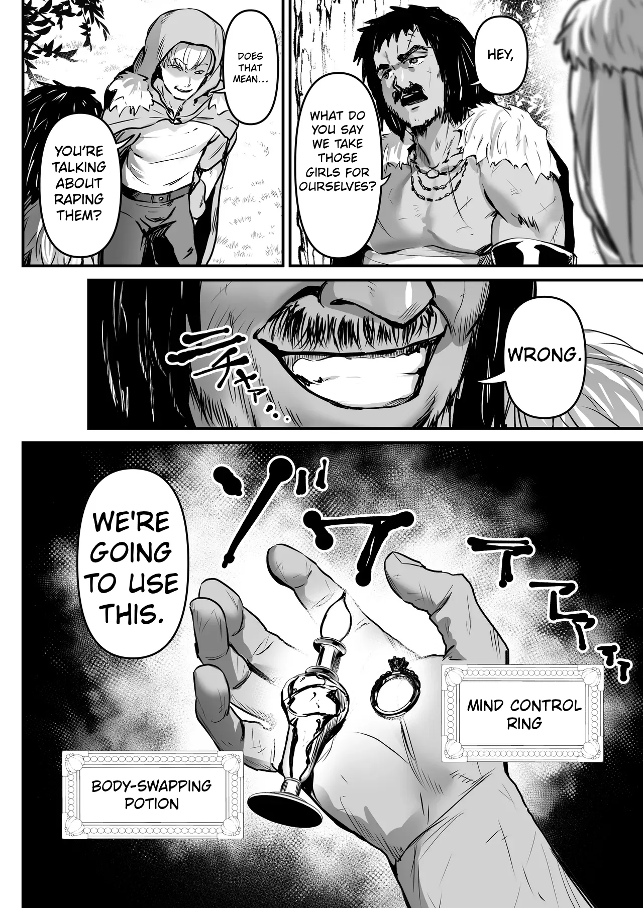 Touzoku Combi ga Bishoujo Elf & Mura Musume to Irekawari Nottoru Hanashi | A story about a pair of thieves who swap bodies with a beautiful elf and a village girl and take over their lives. - Pagina 5