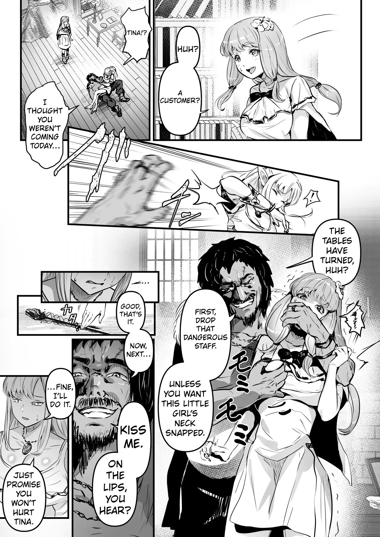 Touzoku Combi ga Bishoujo Elf & Mura Musume to Irekawari Nottoru Hanashi | A story about a pair of thieves who swap bodies with a beautiful elf and a village girl and take over their lives. - Pagina 8