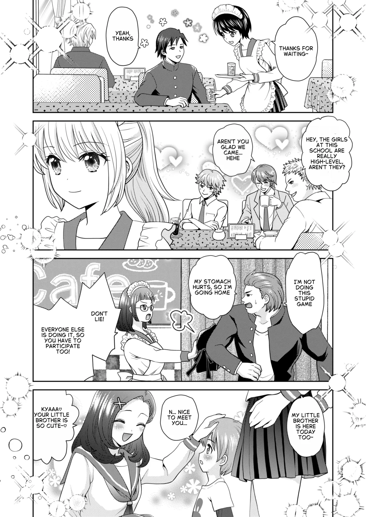 Bunkasai de Danjoshuudan Irekawari!! | A group of boys and girls switch places at the school festival!! - Pagina 3