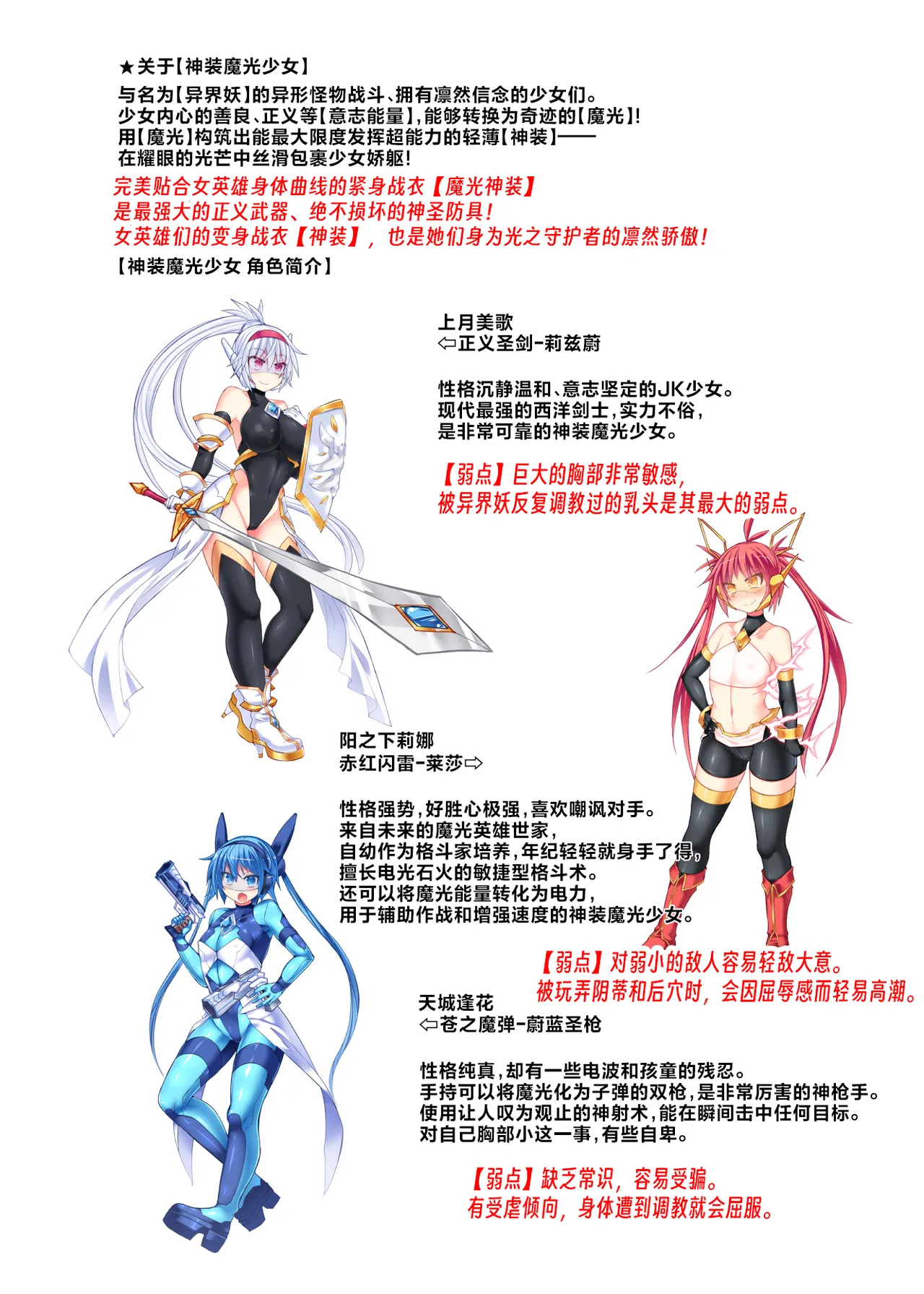 魔光神装少女《外传》  無様敗北編 - Strona 4