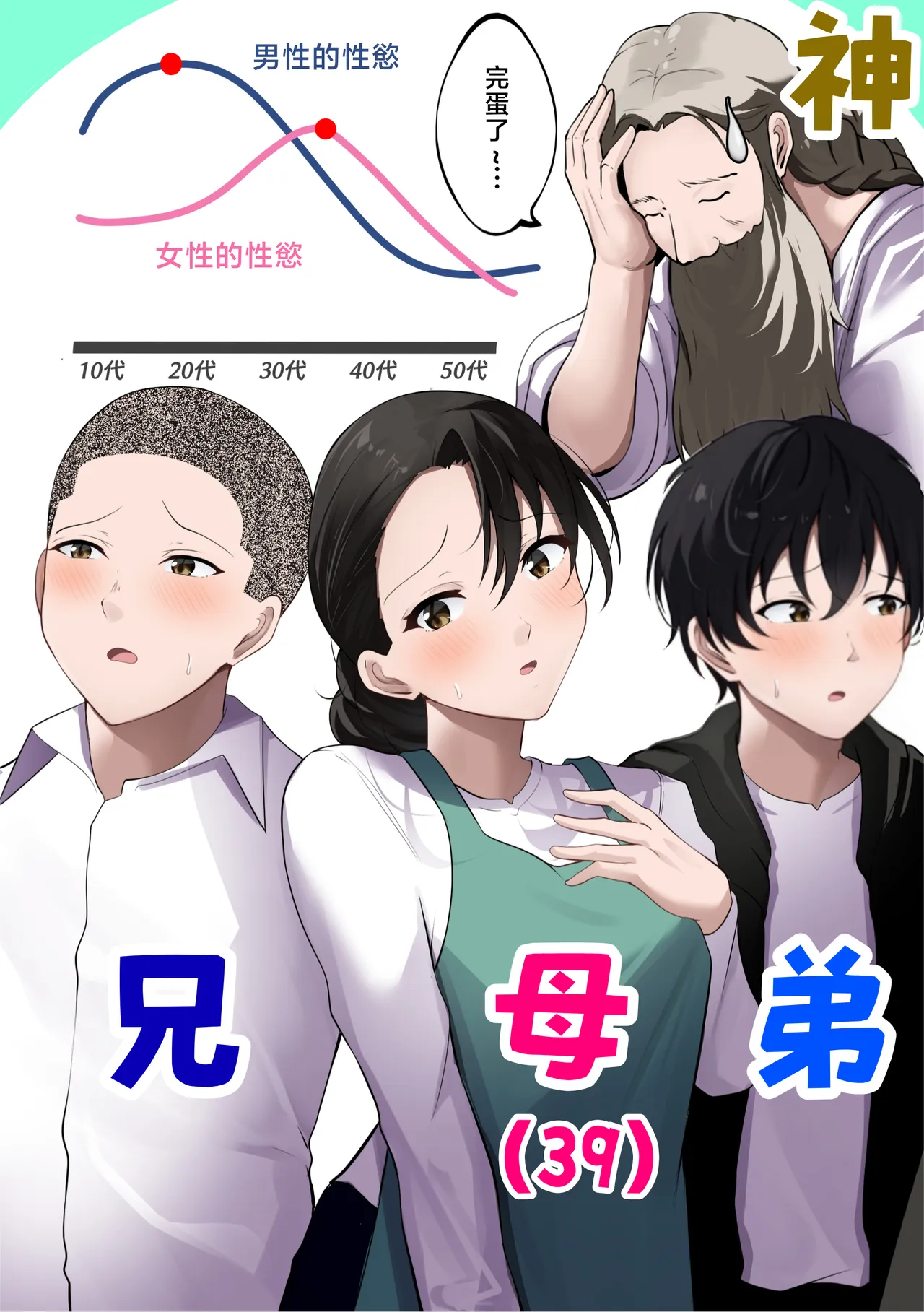 【 kami no dai gosann】 hahaoya to musuko ga dou ziki ni seiyoku no pi-ku wo mukae te simau！！ - Сторінка 2