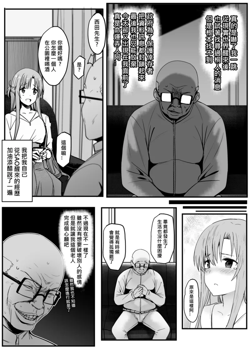 亞絲娜-西田2 (ソードアート・オンライン) [中国語][無修正]中文 - หน้า 8