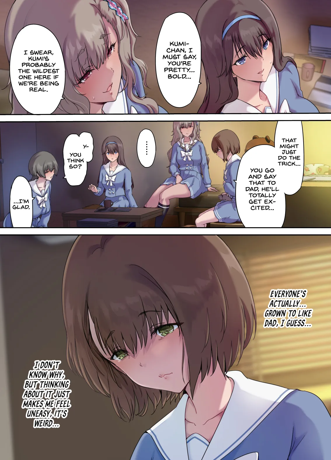 Papa no Shinshitsu wa Musume Tomodachi no Tamariba 4 - Страница 4