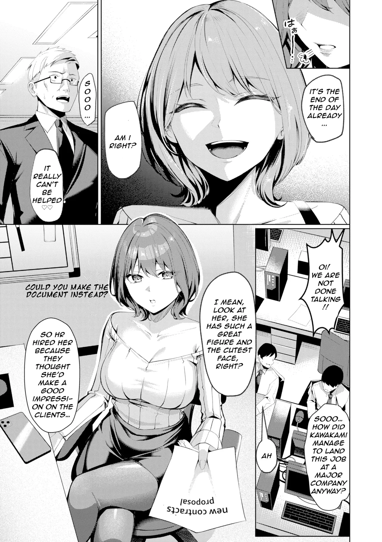 Seishori ka no Kawakami-san | Pussy Lady, Ms. Kawakami - Сторінка 5