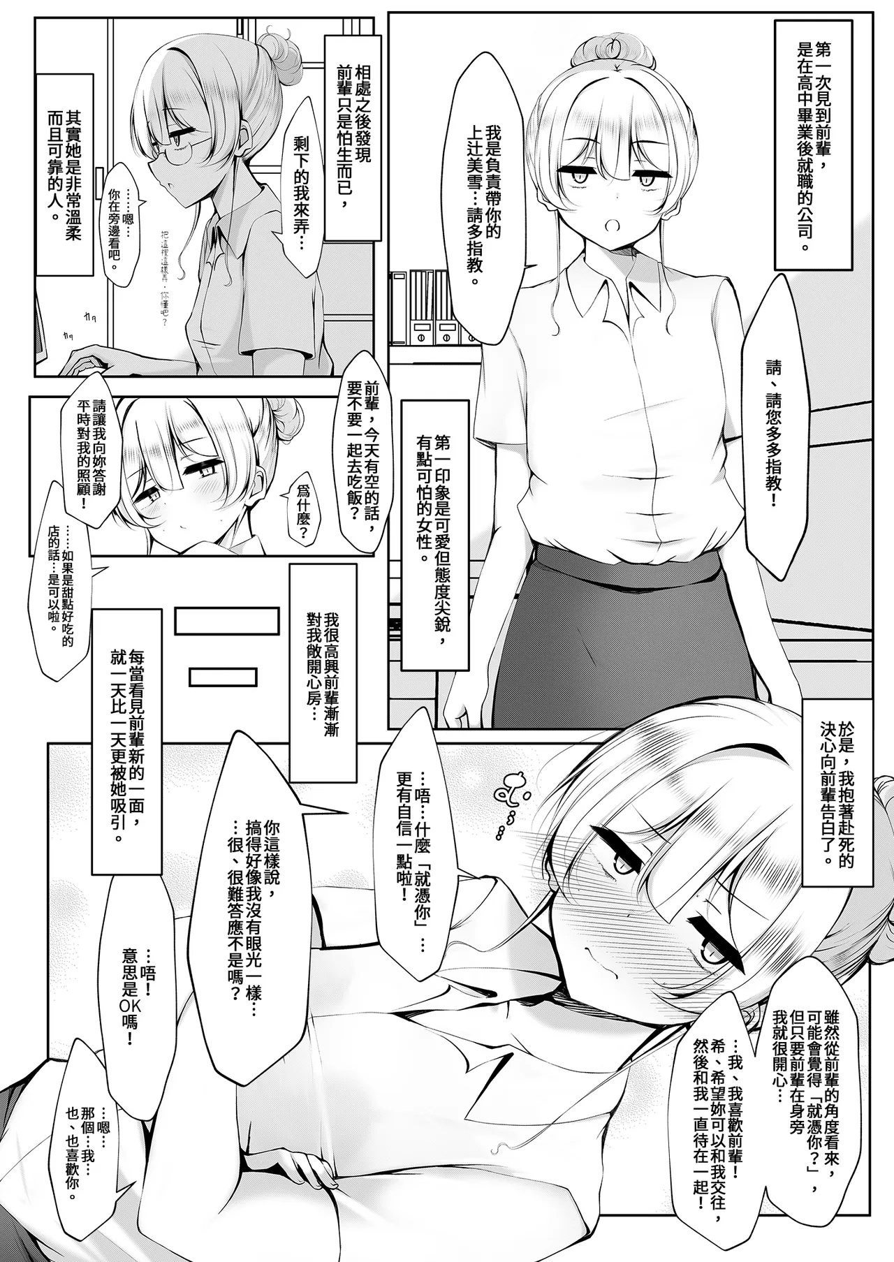 Ketsuge Haeteru Kaisha no Senpai to Tsukiau Hanashi - Страница 4