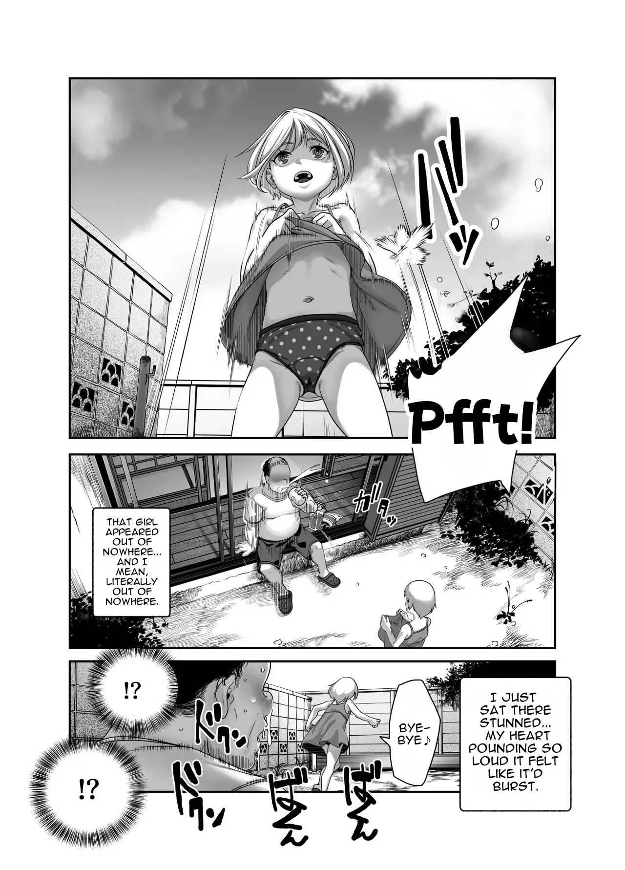 Zen no Oji-san to Pantsu Misete kuru Kinjo no Yabai Ko EX | Zen no Oji-san to Pantsu Misete kuru Kinjo no Yabai Ko EX | The Nice Guy and the Sketchy Neighborhood Kid Who Keeps Flashing Her Panties - পৃষ্ঠা 5