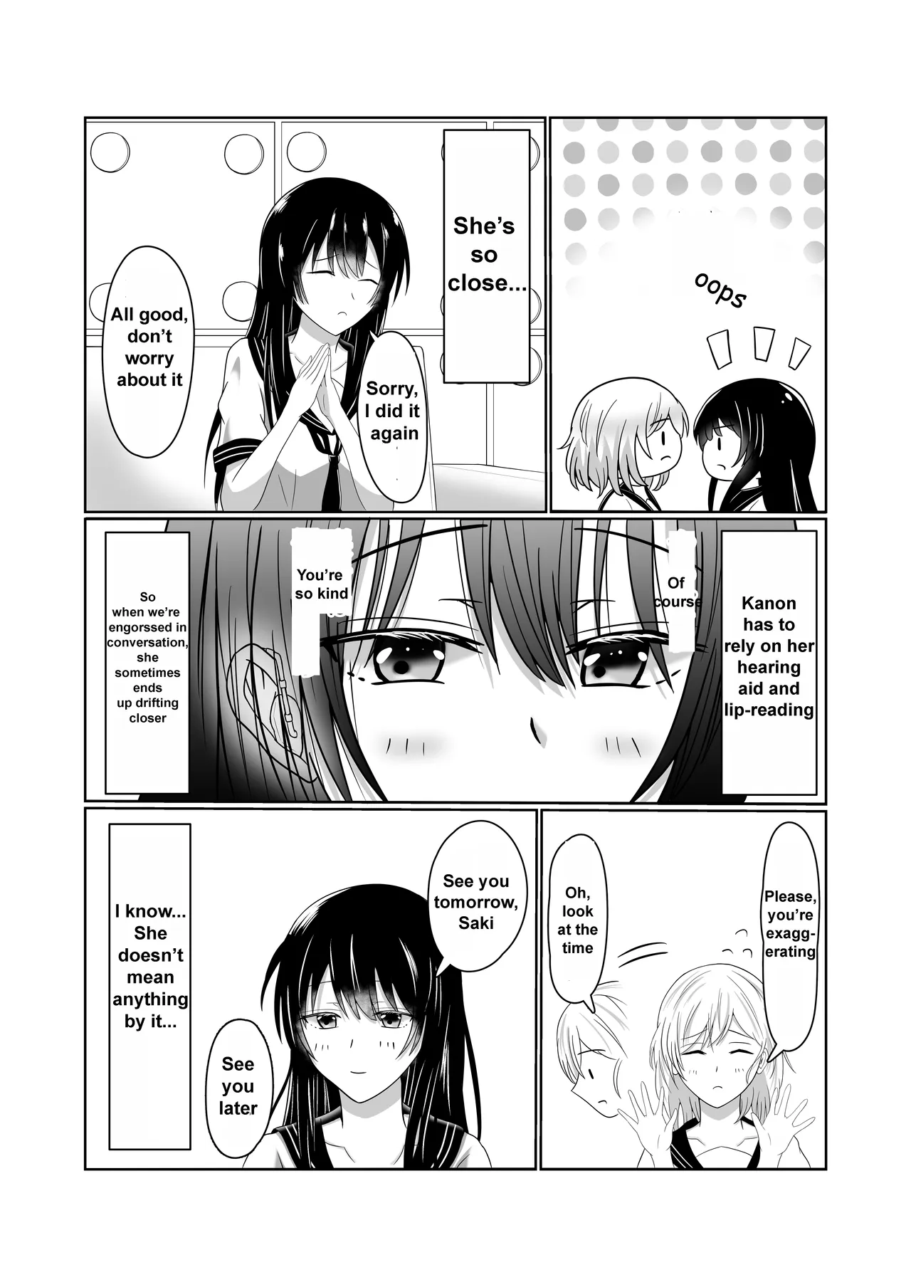 A Book About Saki Imagining Lesbian Sex with Kanon - Страница 7