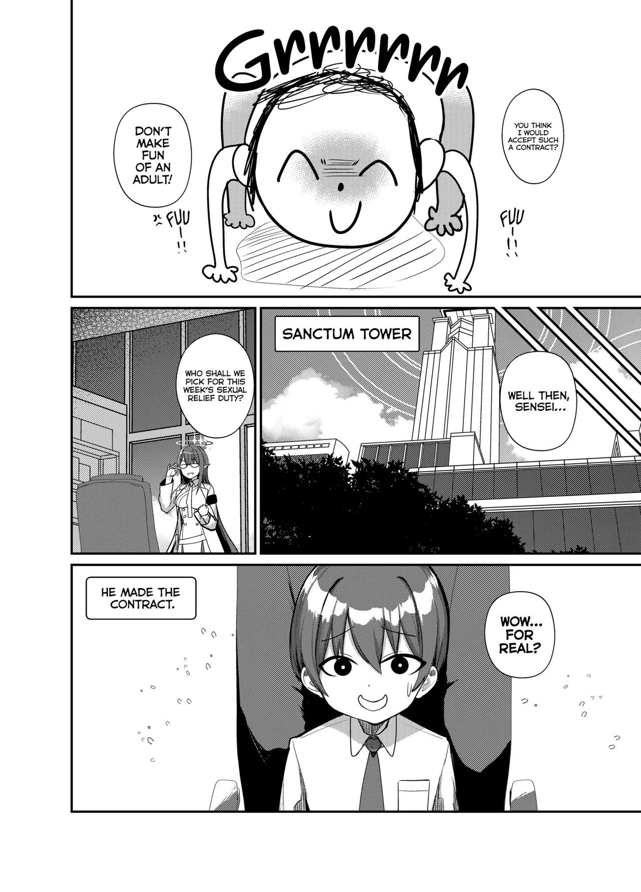 Shota Sensei no Seishori Touban Nisshi | On Shota Sensei’s Sexual Relief Duty ~ Gehenna Prefect Team Shiromi Iori part~ - Страница 4