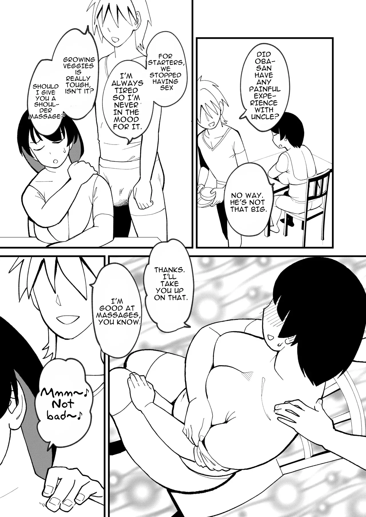 30-page-go ni Sounyuu sareru Yokkyuufuman Pocchari Oba-san - Strona 5