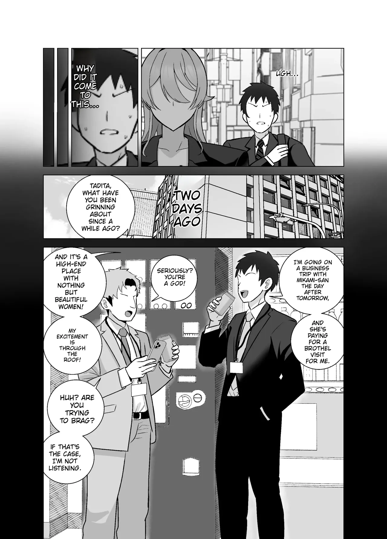 Itsumo Miken ni Shiwa o Yosete Iru Seikaku no Kitsui Babaa Senpai (29) wa You to Dosukebe Chijo ni Naru | That abrasive senior colleague—a 29-year-old hag who’s always got a scowl on her face—turns into a total nympho when she’s drunk. - Pagina 4