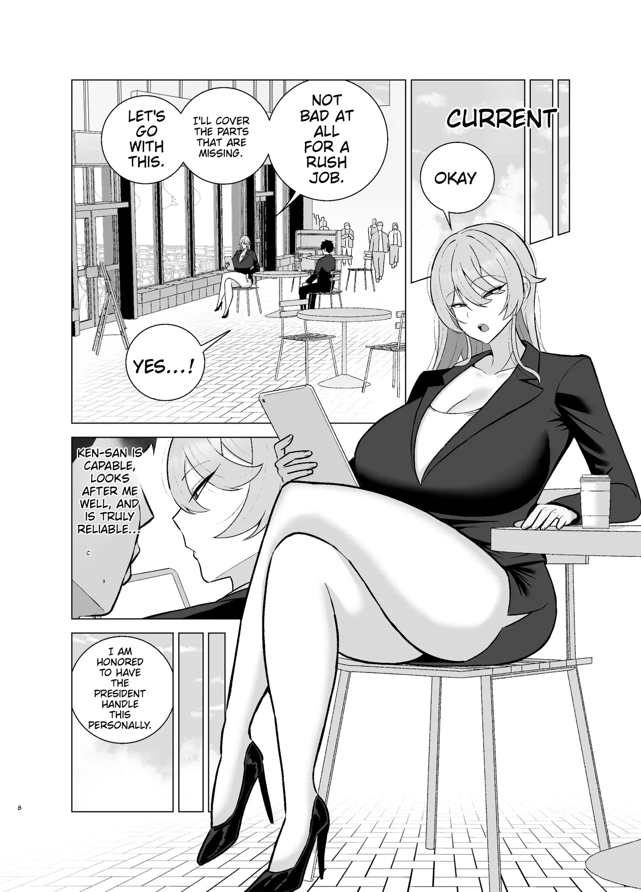 Itsumo Miken ni Shiwa o Yosete Iru Seikaku no Kitsui Babaa Senpai (29) wa You to Dosukebe Chijo ni Naru | That abrasive senior colleague—a 29-year-old hag who’s always got a scowl on her face—turns into a total nympho when she’s drunk. - Pagina 7