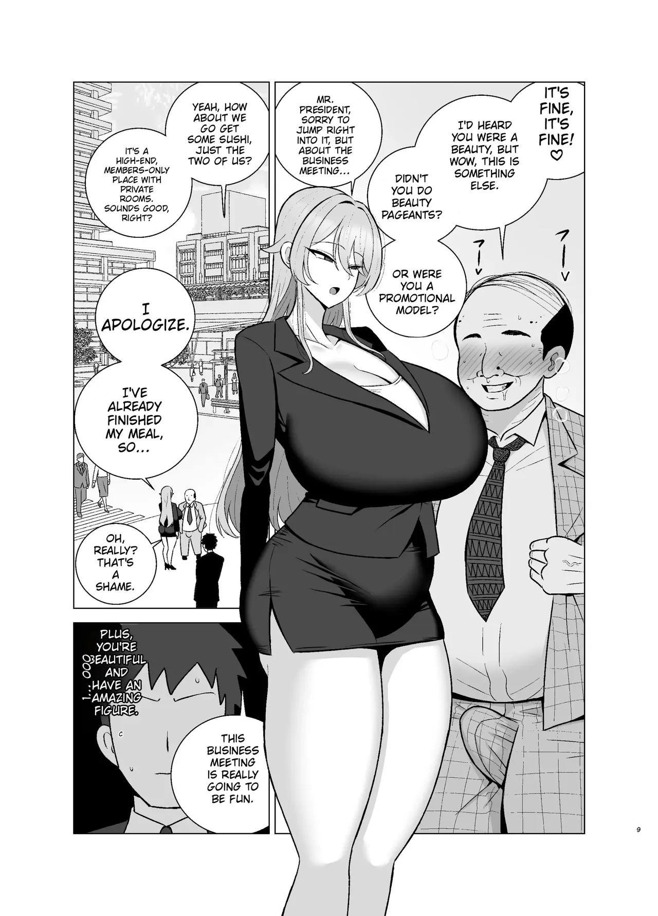 Itsumo Miken ni Shiwa o Yosete Iru Seikaku no Kitsui Babaa Senpai (29) wa You to Dosukebe Chijo ni Naru | That abrasive senior colleague—a 29-year-old hag who’s always got a scowl on her face—turns into a total nympho when she’s drunk. - Pagina 8