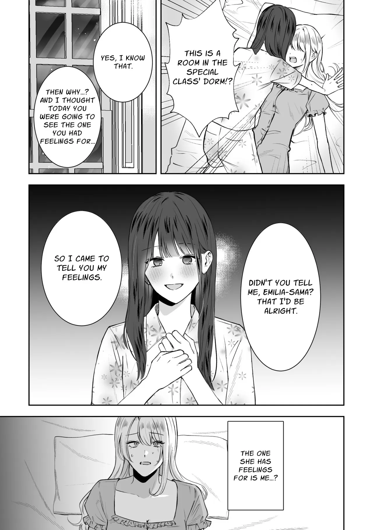 Akuyaku Reijou ni Tensei shitara Onna Shujinkou ni Sukarete shimatta Ken | Reborn as the Villainess, but the Heroine Fell in Love with Me - Страница 7