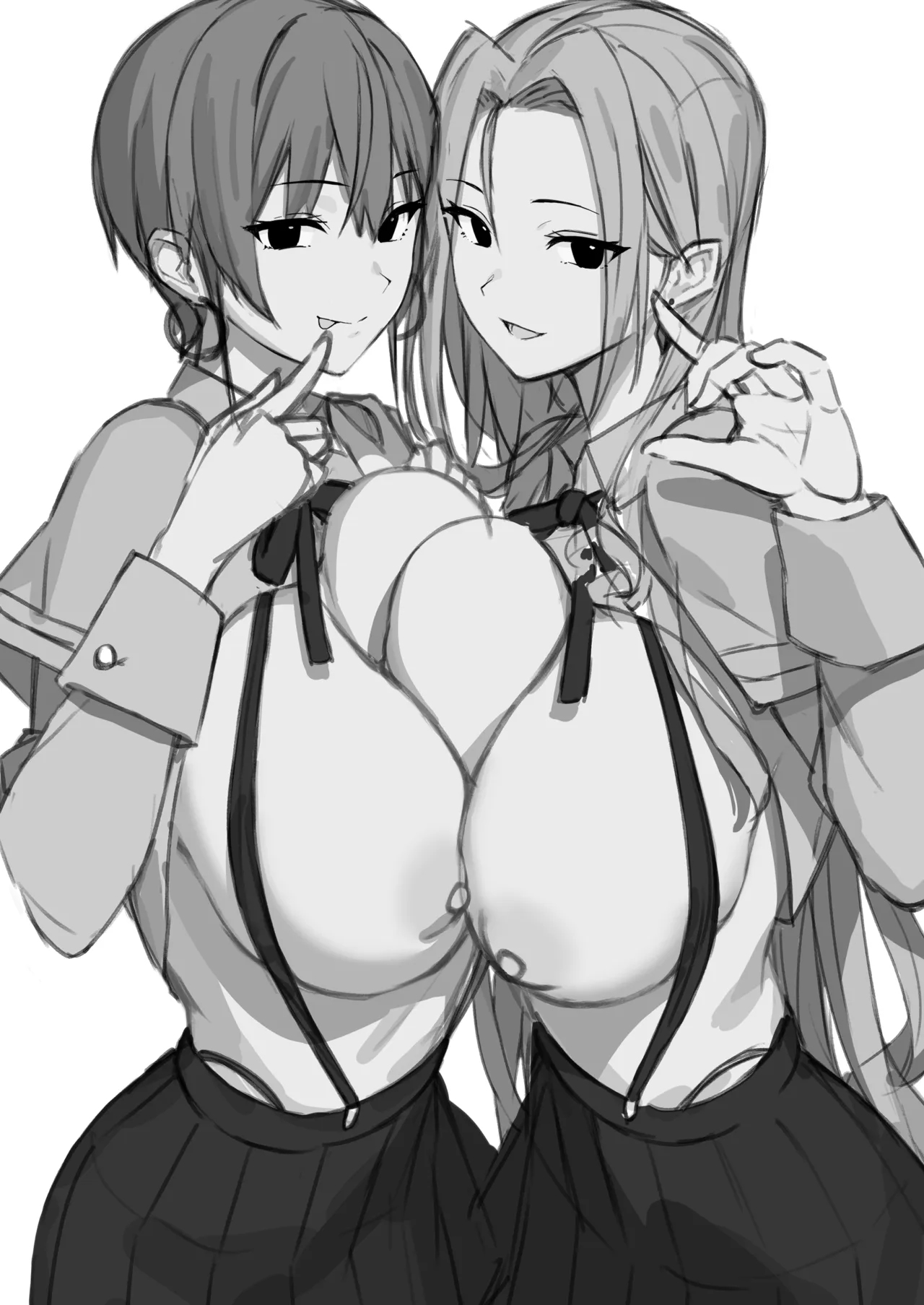 Himote 50-sai Oji, Kyonyuu Celeb Ichigun Gal no Iru Joshiryou Seikyouiku Gakari ni Naru! - Page 2