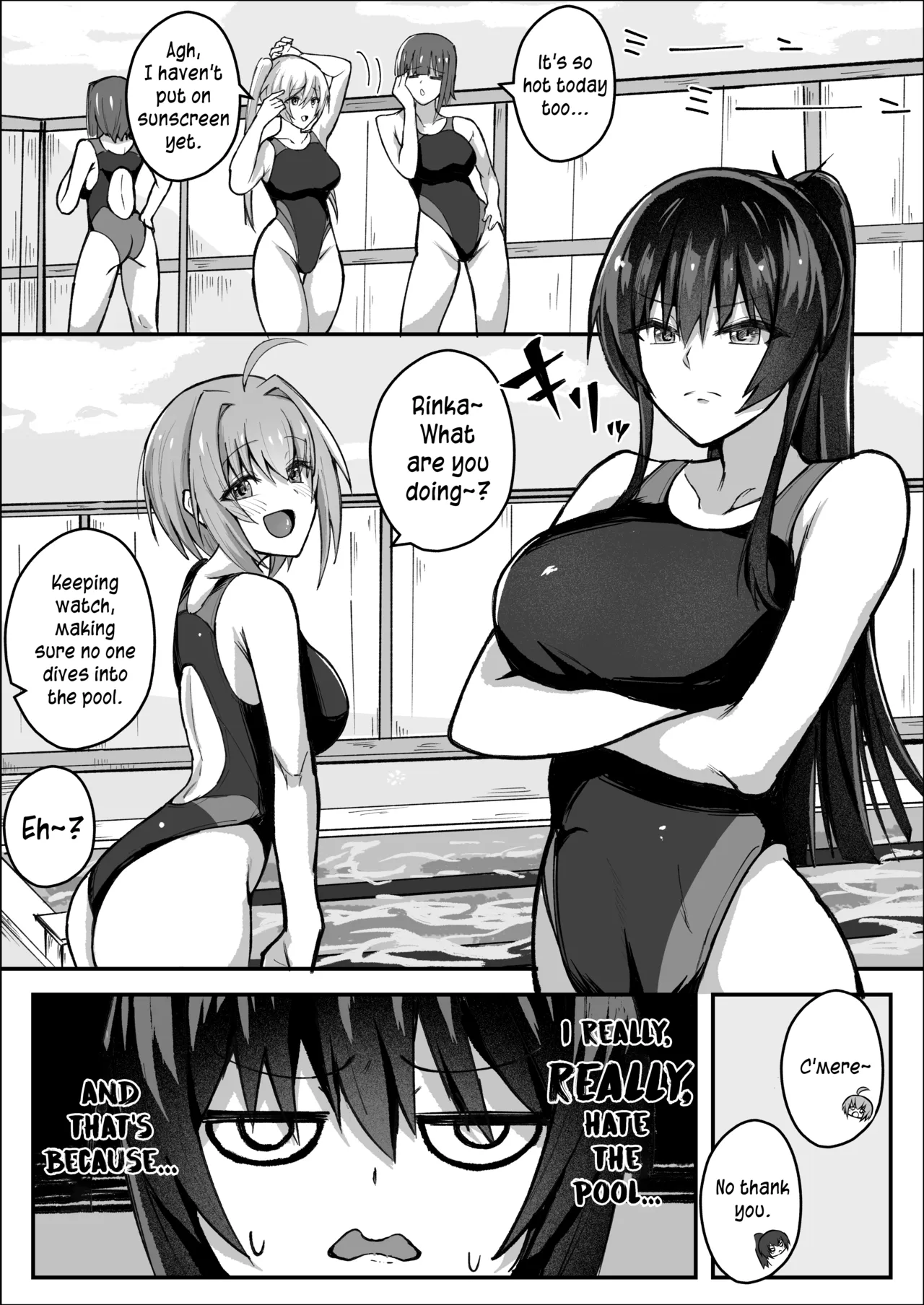 Futanari Iinchou wa Tomodachi ni Yokujou Shitakunai! | The Futanari Class President Doesn't Want to Give In! - Strona 3