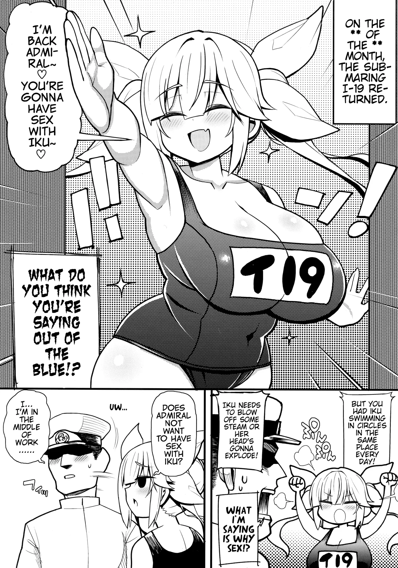 Sonna Chouhatsu ni Dare ga Uooo!! I-19 no Baai | That Provocation Would Make Anyone Go UOOOOH!! The Case of I-19 - Strona 2