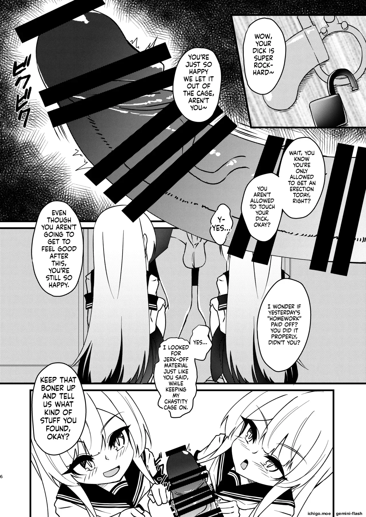 Mikaguuland (Mikagura)] Futanari in kya Musume ga Do-S Futago Shimai ni Omocha ni Sareru Hanashi 2 - หน้า 5