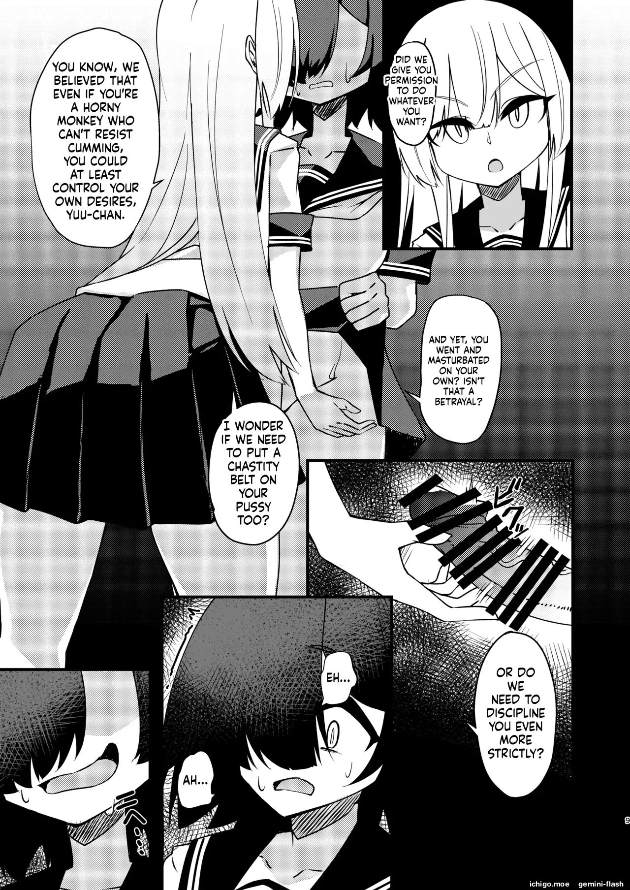 Mikaguuland (Mikagura)] Futanari in kya Musume ga Do-S Futago Shimai ni Omocha ni Sareru Hanashi 2 - หน้า 8