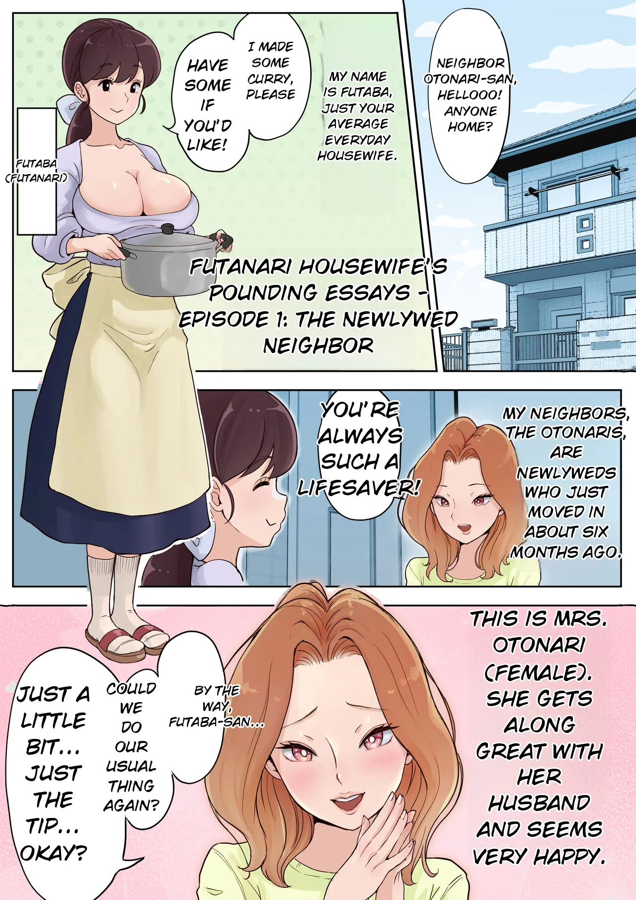 Futanari Housewife's Pounding Chronicles - Página 3