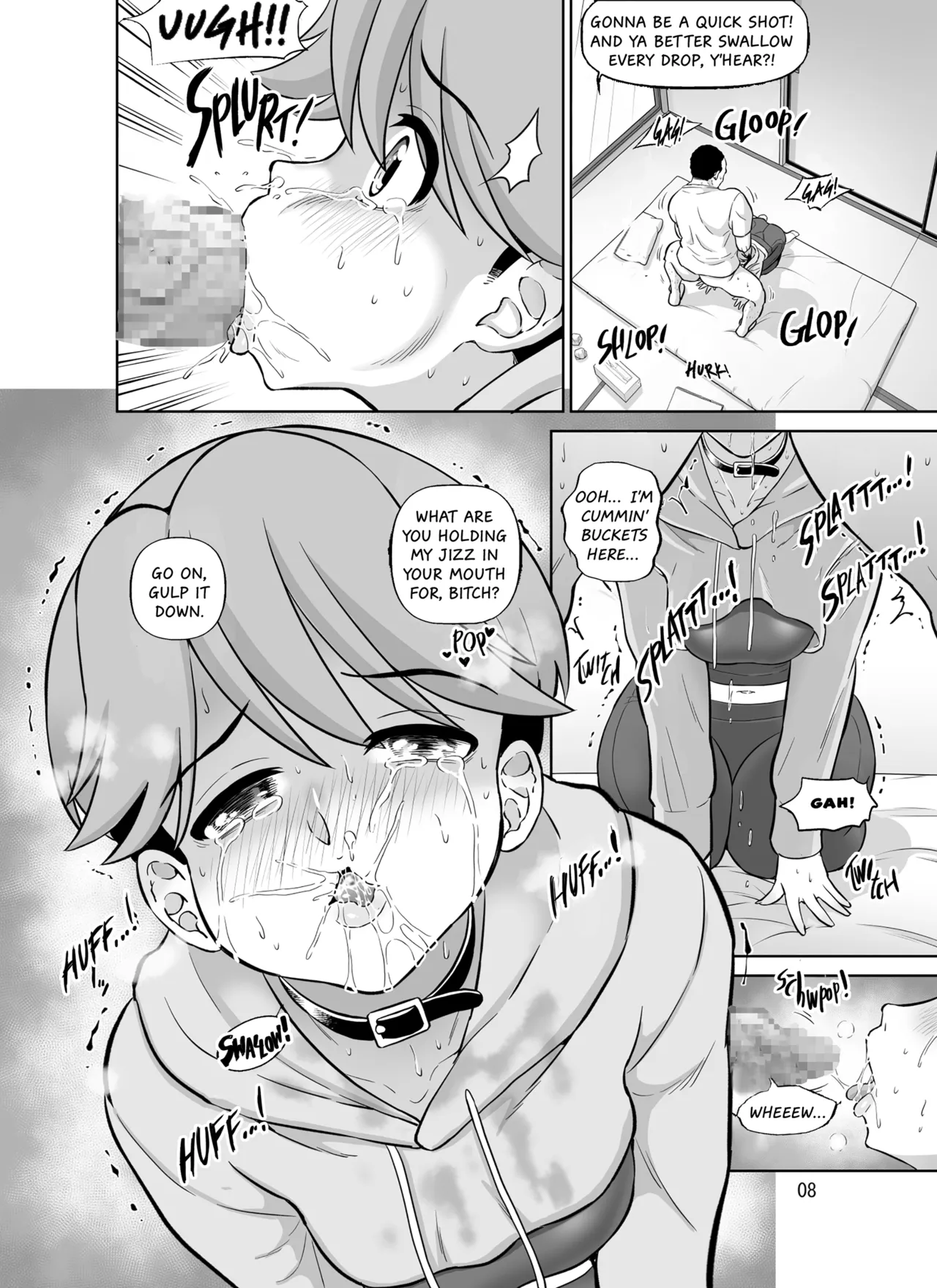 Netorare Bokukko Mama | Netorare'd Tomboyish Mom - Страница 8