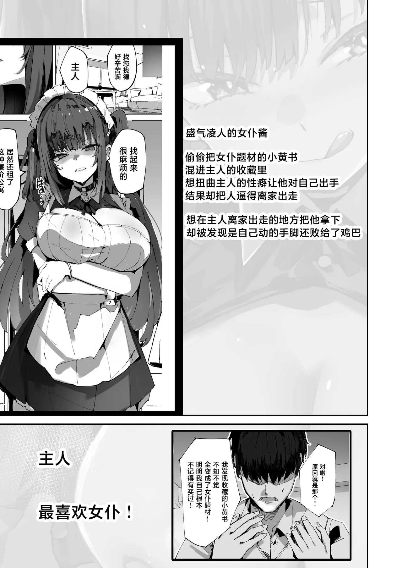 Namaiki Maid ni Kakushiteta Ecchi na Hon ga Mitsukatte Baka ni Sarenagara Ecchi Suru Hanashi. 2 - Page 3