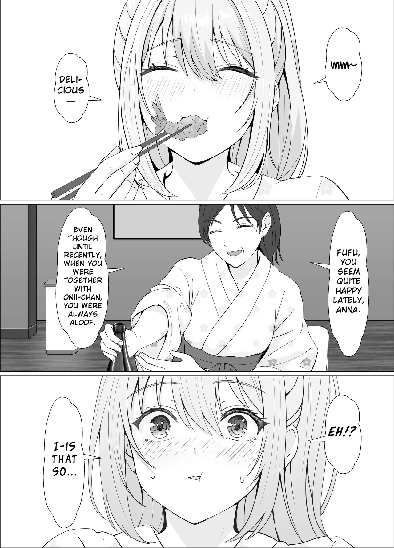 Half Gimai to no Amai Nichijou to Noumitsu Sex 4 - Page 8