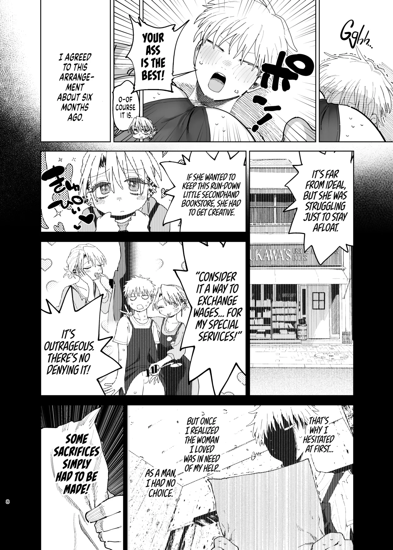 Dekaketsu PowerHara Tenchou ni Shiboraretai! 2 | I Want My Thick, Power-tripping Manager to Wring Me Dry! 2 - Page 7