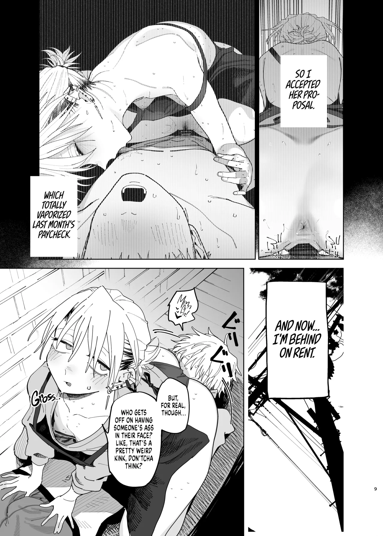 Dekaketsu PowerHara Tenchou ni Shiboraretai! 2 | I Want My Thick, Power-tripping Manager to Wring Me Dry! 2 - Page 8