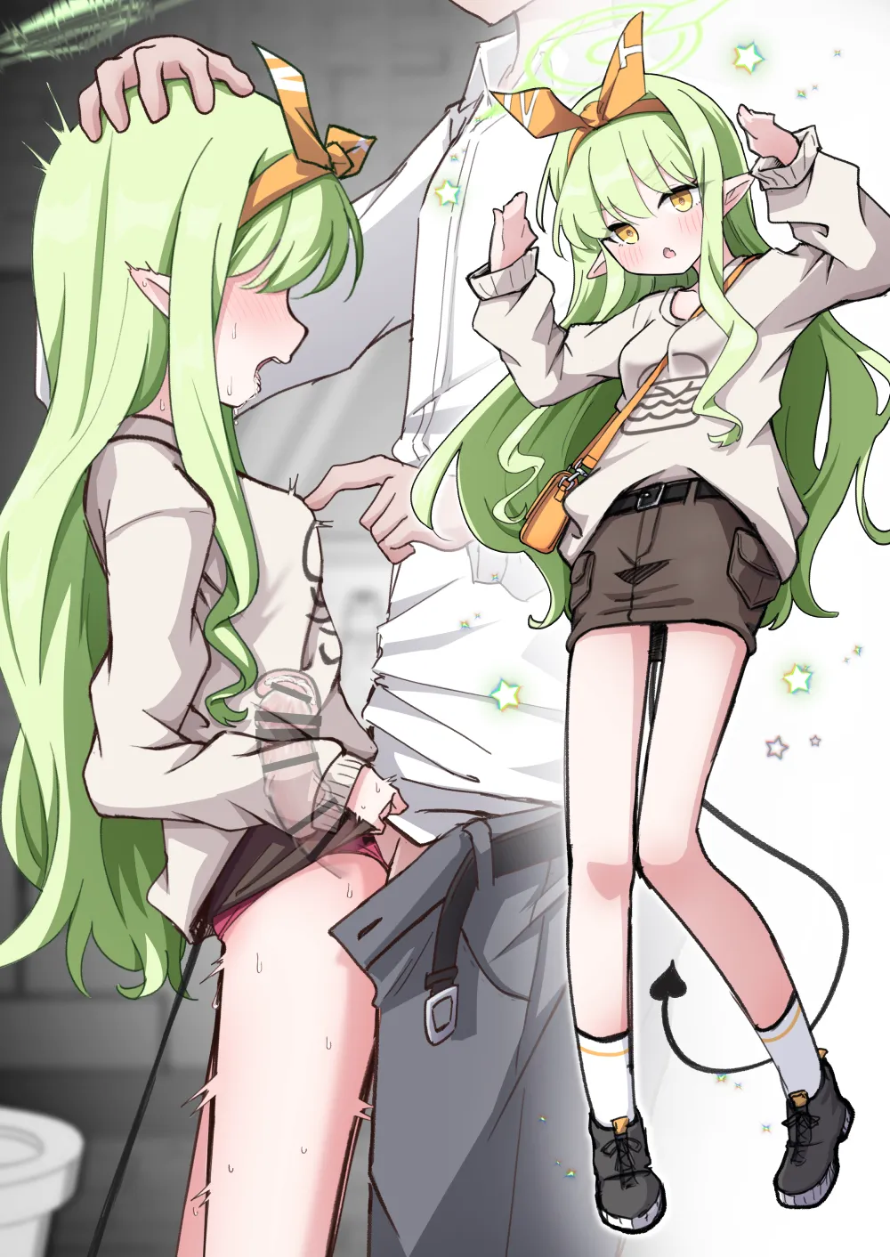 ヒカリとデート中に服を汚さないように子宮に射精した話 - Página 7