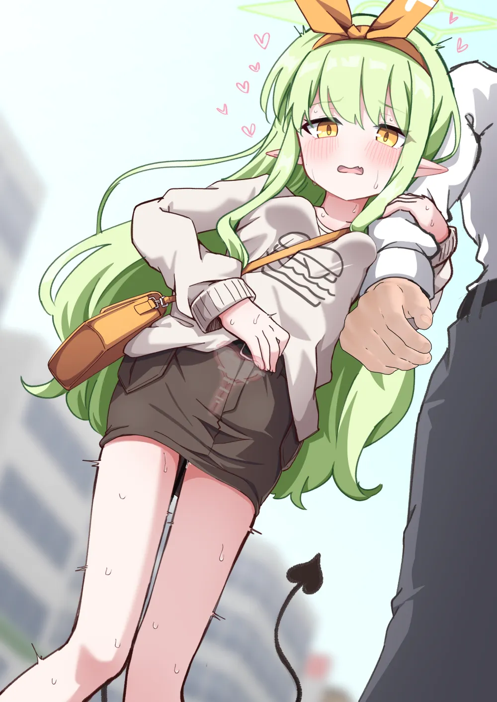 ヒカリとデート中に服を汚さないように子宮に射精した話 - Página 8