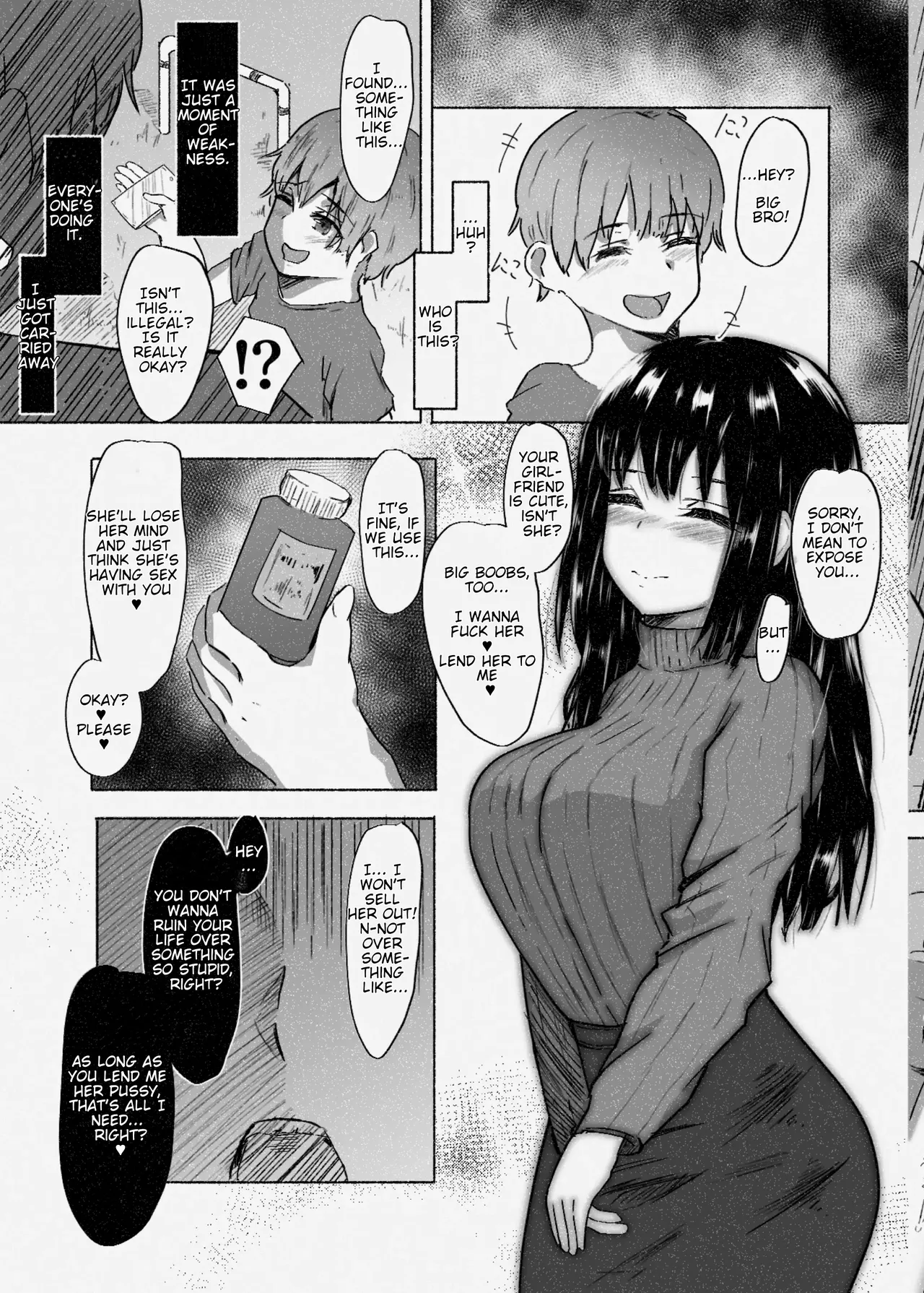 Kareshi Mochi ga Daisuki na Saimin Dekachin Shota | The Big-Dick Hypno-Sh*ta Who Loves Taken Girls - Strona 3