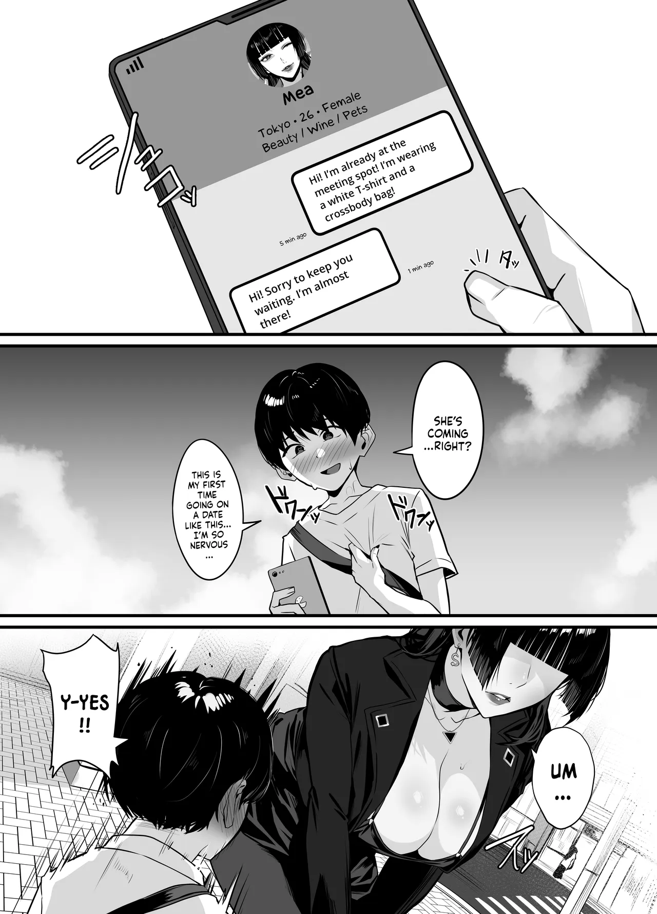Matching Shita Toshiue Onee-san ni Oshioki Sareru Hanashi | How I Got Punished by the Older Woman I Matched With - หน้า 2
