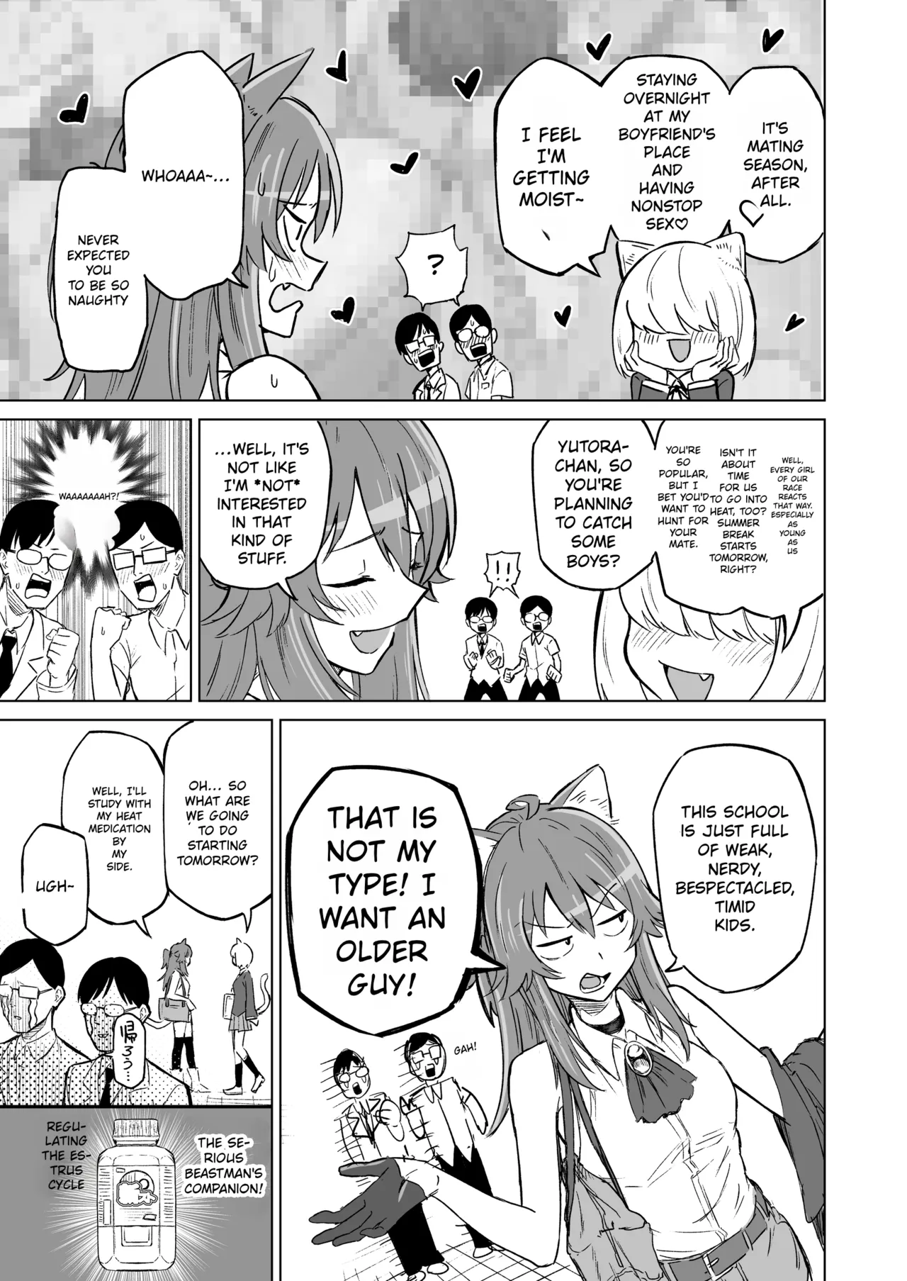 Hatsujouki dakara tte Kirai na Ossan ni Ochiru wake...! | Just because it's mating season doesn't mean I'm going to fall in love with some old man I hate...! - Page 8