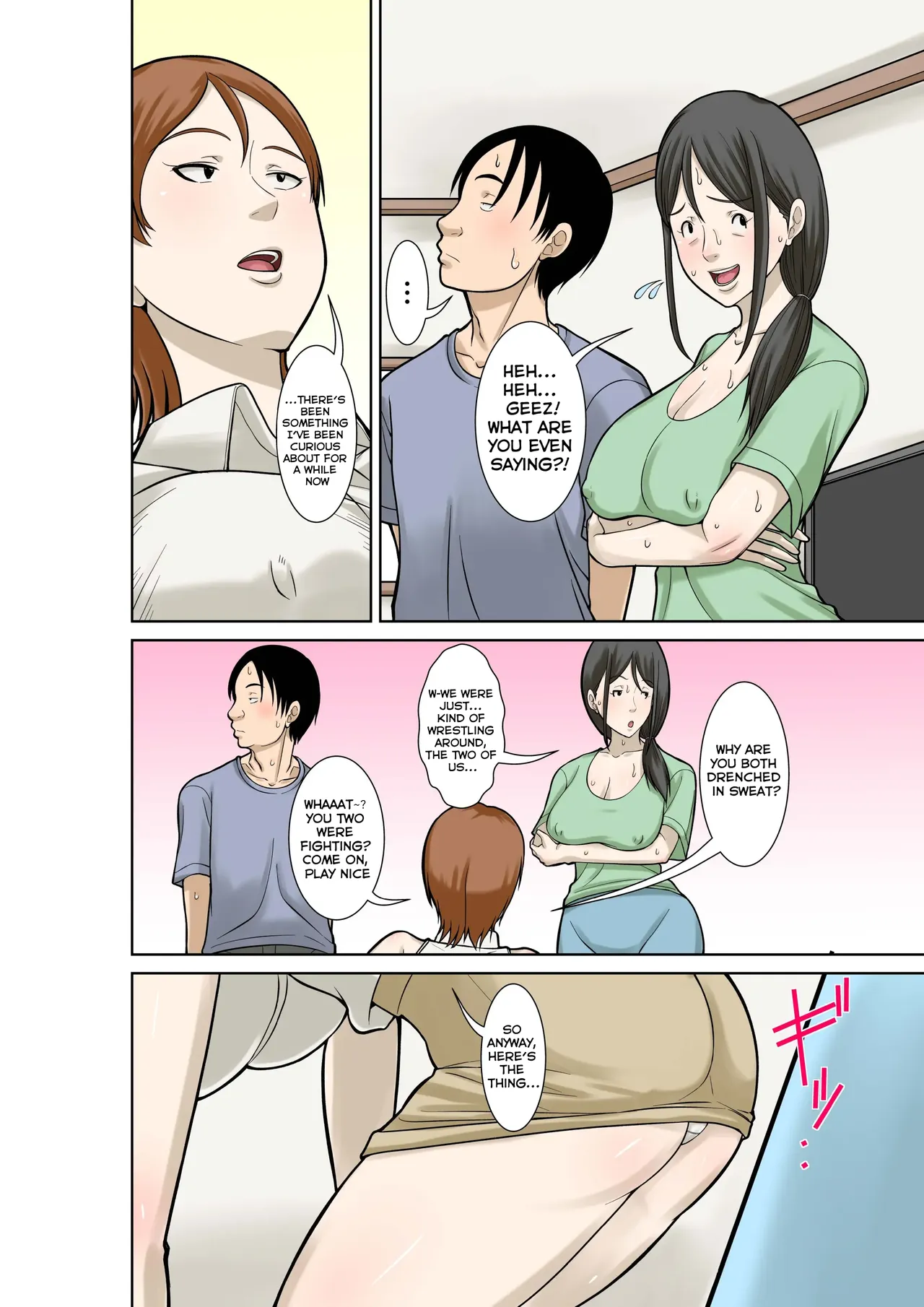 Okaa-san ga Kossetsu Shita no de Musuko no Ore ga Kaigo Suru! | Since my mom broke both her hands, it’s my duty to take care of her. Episode 3 - Page 4