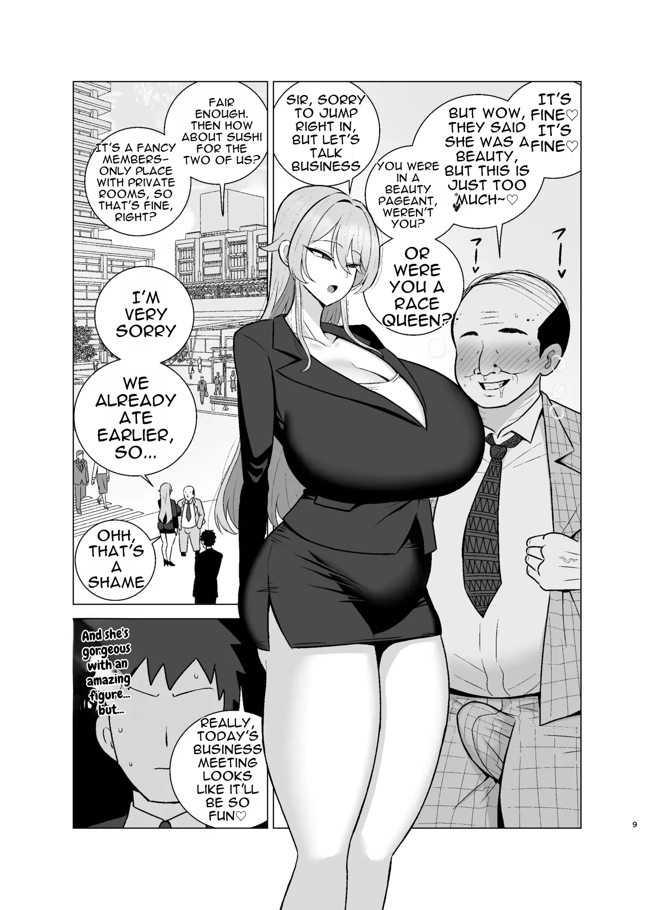 Itsumo Miken ni Shiwa o Yosete Iru Seikaku no Kitsui Babaa Senpai (29) wa You to Dosukebe Chijo ni Naru - Seite 8