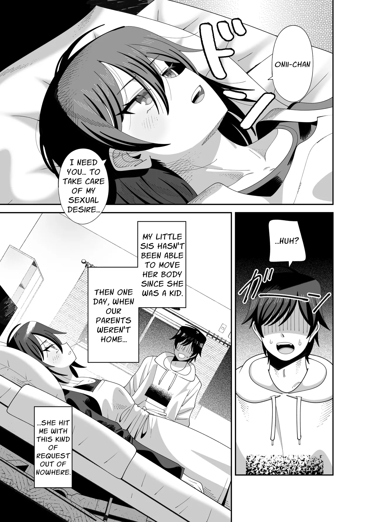 Ugokenai Imouto ni mo Seiyoku wa Aru | Even My Immobile Sister Has Sexual Desires - পৃষ্ঠা 2