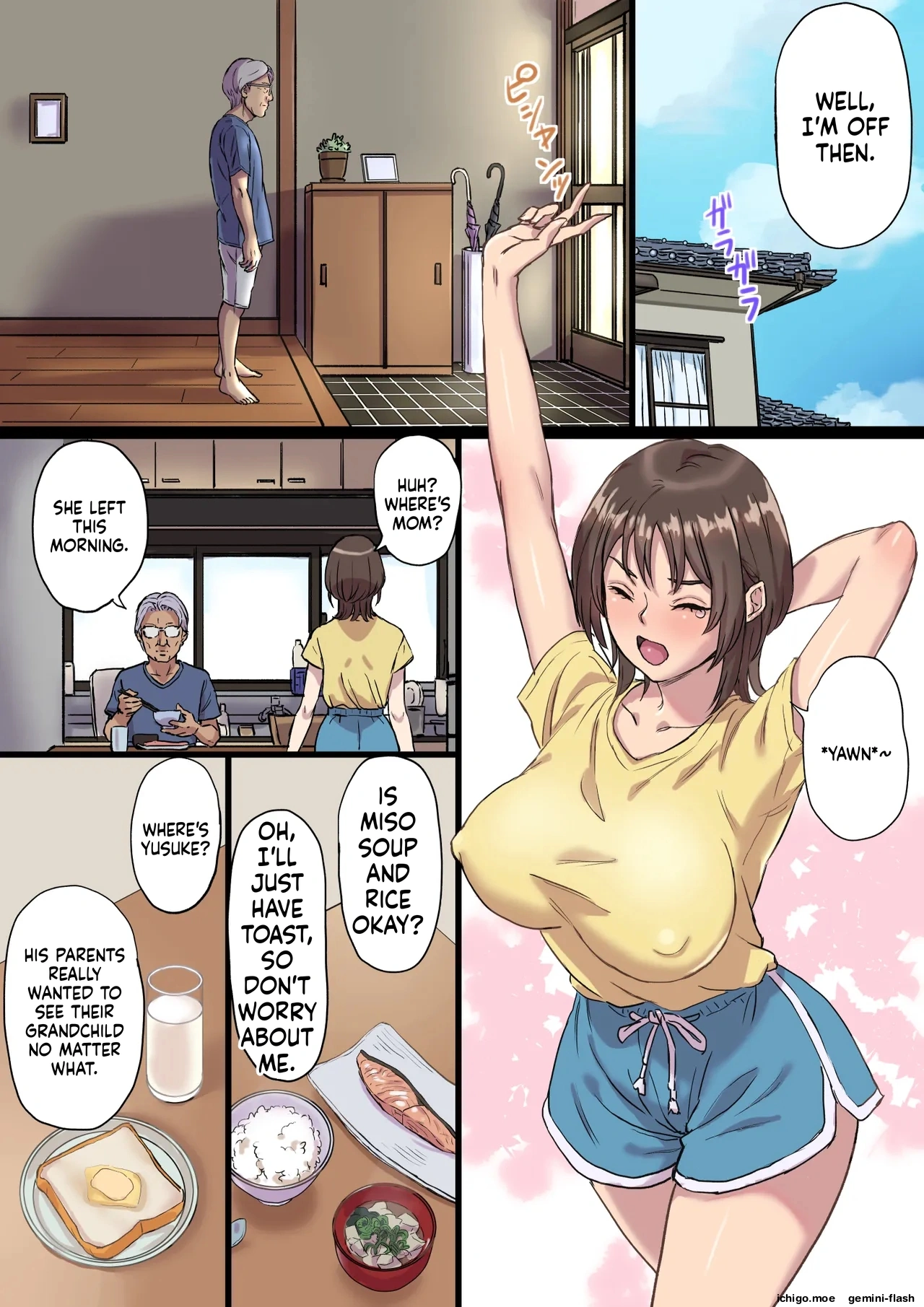 Bonyuu Shibori Papa no Koto ga Suki sugiru! Sango Kisei Musume | MILKING BREAST MILK: THE POSTPARTUM DAUGHTER WHO LOVES HER DAD TOO MUCH - Página 2