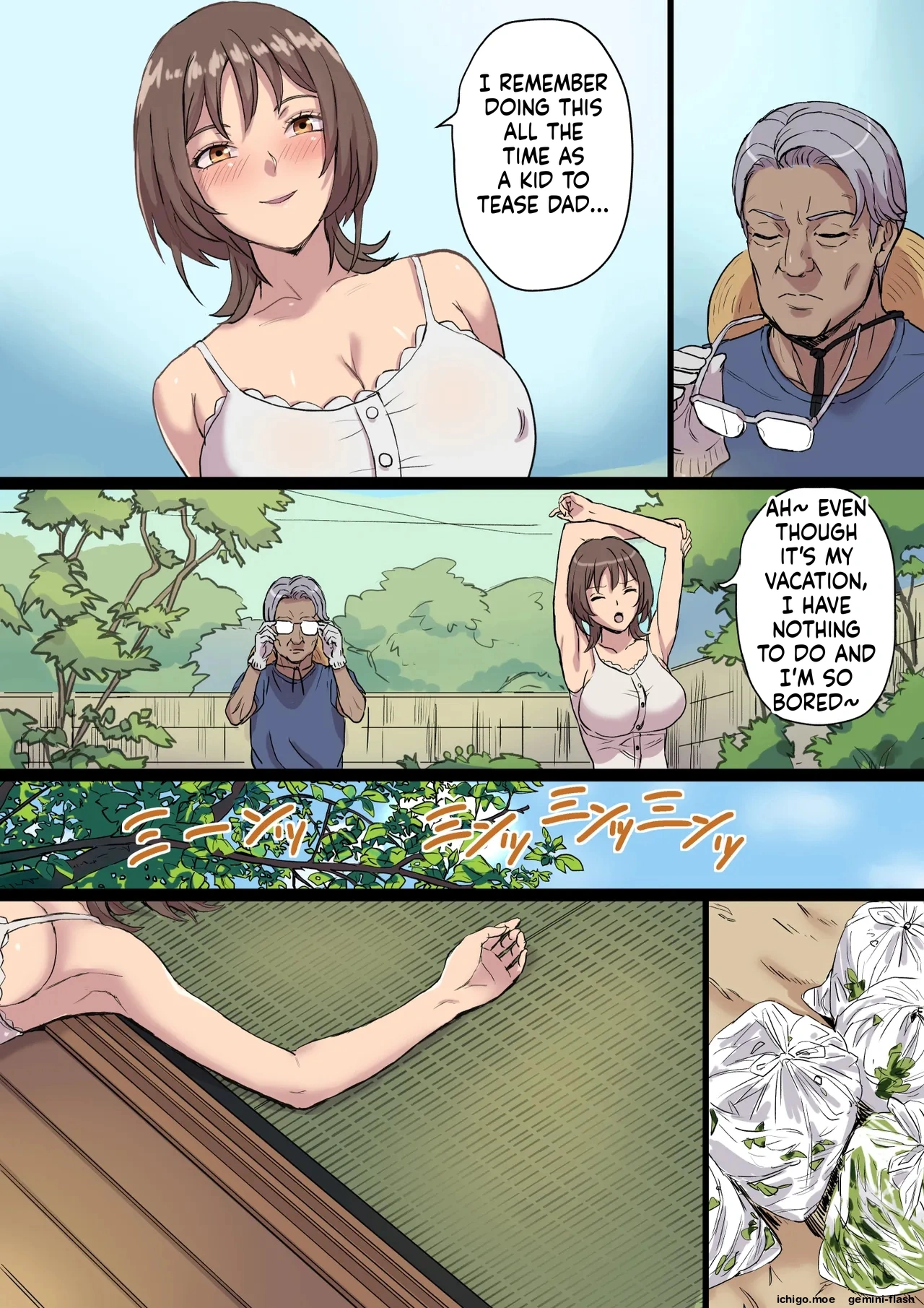 Bonyuu Shibori Papa no Koto ga Suki sugiru! Sango Kisei Musume | MILKING BREAST MILK: THE POSTPARTUM DAUGHTER WHO LOVES HER DAD TOO MUCH - Página 7